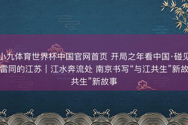 小九体育世界杯中国官网首页 开局之年看中国·碰见不雷同的江苏|江水奔流处 南京书写“与江共生”新故事